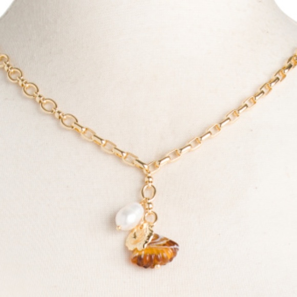 NWT MIGNONNE GAVIGAN Cinzia Shell Necklace - Picture 2 of 6